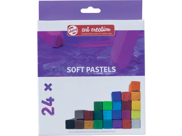 Softpastels Doos Met 24 Stuks Assorti