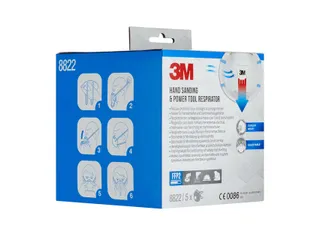 Stofmasker 3M voor schuren 8822 FFP2 met ventiel 5 stuks - 5