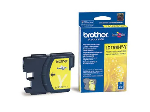 Brother LC1100HYY, Geel, Inkt op pigmentbasis