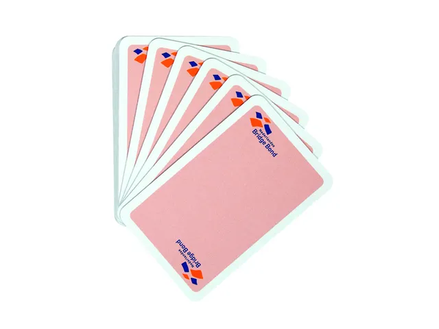 Speelkaarten Bridge Bond roze