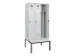 locker met bank,voor scheiding van kleding,HxBxD 2120x900x815mm,3vak