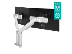 Viewprime Plus Monitorarm 65.210 2 Schermen Wit