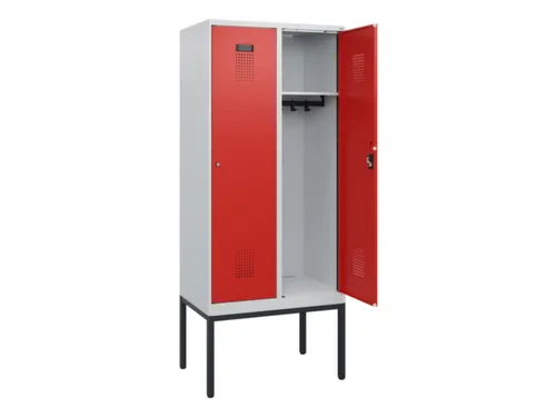 schoollocker,HxBxD 1950x800x500mm,2vak,vak B 400mm,cil.-slot