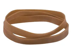 Elastiek Standard Rubber Bands 107 180x16mm 500gr 70 stuks bruin