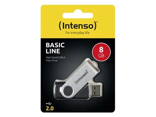 Intenso Usb-Stick 2.0 8gb Zwart Basic