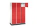 armoire multicases grand volume,HxlxP 1950x1220x500mm,3x5compartiments