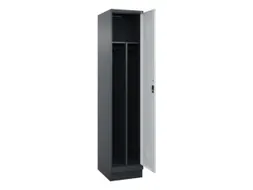 locker voor scheiding van kleding,HxBxD 1950x400x500mm,1vak