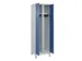 locker voor scheiding van kleding,HxBxD 1950x600x500mm,2vak