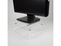 Neomounts Monitorverhoger Transparant Acryl Verstelbaar