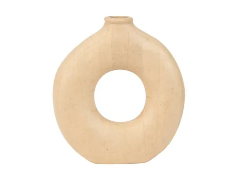 Figuur Décopatch vaas ring 21x21x23cm