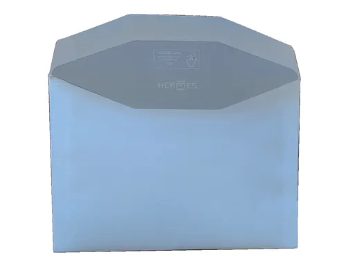 Envelop Hermes Bank C6 114x162mm wit Gegomd doos à 500 stuks