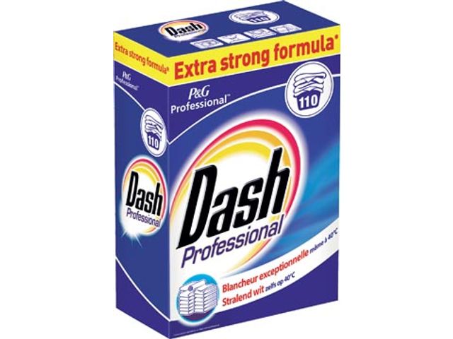 Lessive liquide Dash Professional 2 en 1, 110 lavages - Lessive liquide