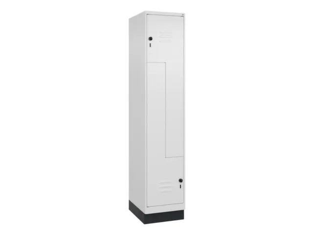 armoire vestiaire Z HxlxP 1950x400x500mm larg. compart. 200/400mm