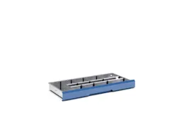 scheidings-/vakkenwanden,13vakken,v. front H 100/125mm