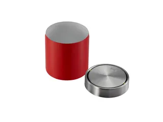 Fandy Tafelafvalbak Rood Mat RVS - 4