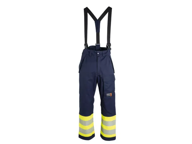 Tranemo 519495 werkbroek, geel/marineblauw, maat 4XL, per stuk