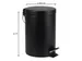 Poubelle à pédale BRASQ 20L noir