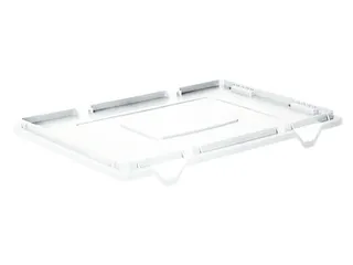 Stolpdeksel Voor Euronorm Draaistapelbak 600x400mm Naturel Wit - 1