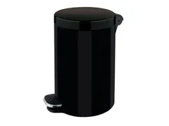 pedaalemmer,3l,HxØ 260x170mm,binnenbak kunststof,romp staal zwart