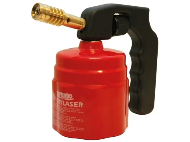 Oxyturbo - Gasbrander - Oxylaser - Met 5Gaspatronen