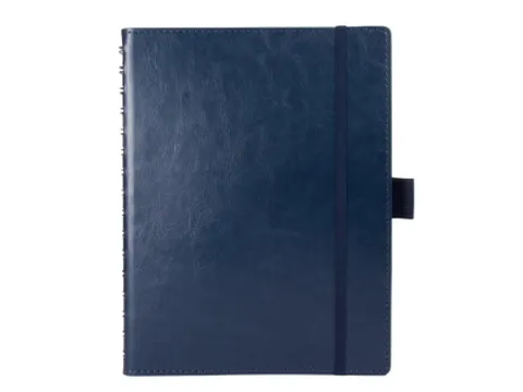 Carnet de notes Multo Hannibal A5 bleu similicuir