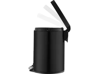 Serene pedaalemmer 5 Liter Mat Zwart - 2