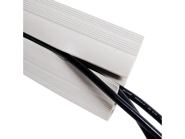 Dataflex kabelafdekking Grijs recht 150cm