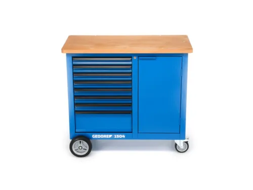 GEDORE 1504 0701 Rolwerkbank met 8laden