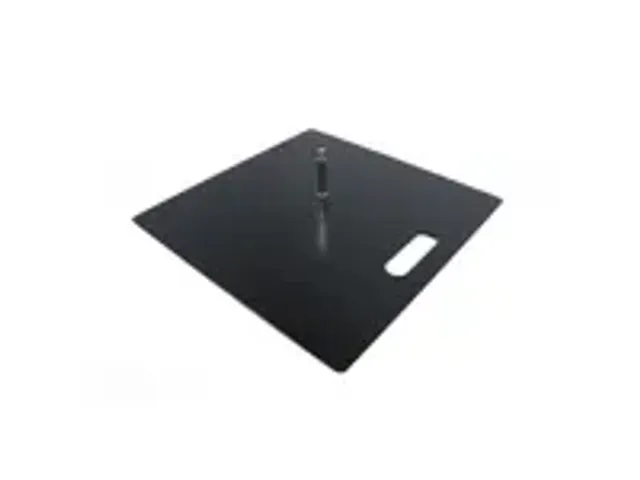 OUTLET Beach Flag Base Budget Staalplaat 6kg met 17mm Rotator