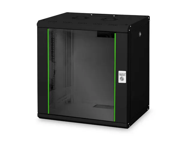 Serverkast Unique 12U Wand 600x450 mm Zwart