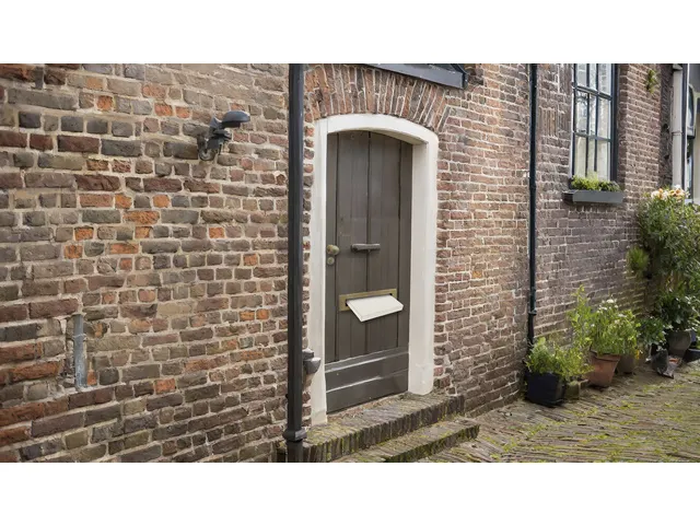 Brievenbusdoos Raadhuis A4+ 350x250x28mm wit 650grs duplex krimp a 5 s