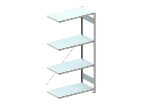 magazijnstelling,aanbouwveld,HxBxD 2000x1006x536mm,vakl. 150kg