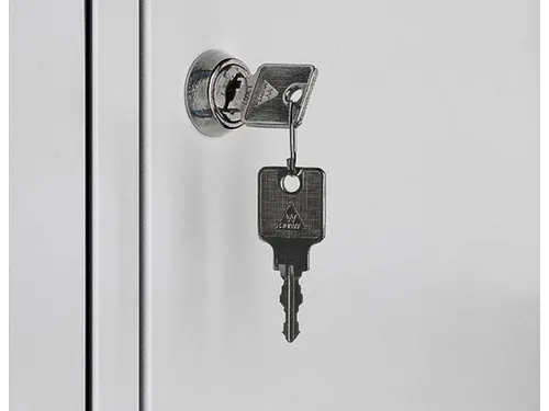 locker met kapstok,HxBxD 1950x2840x480mm,romp RAL7021,front RAL7021