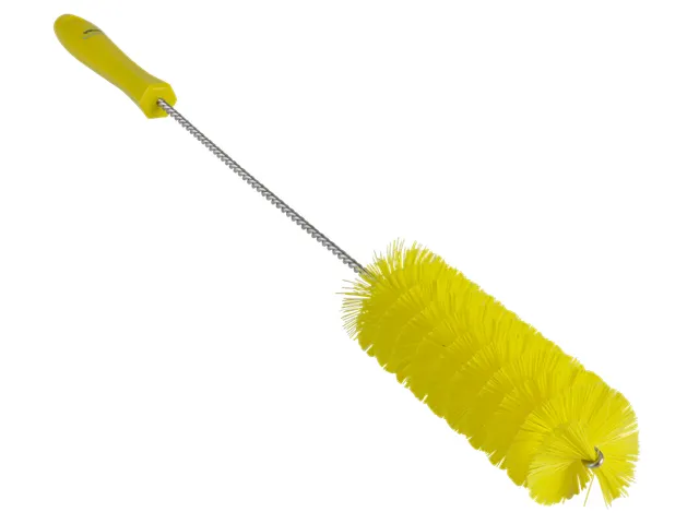 Pijpborstel Met Handvat Ø 50mm Medium Geel