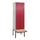 locker voor scheiding van kleding,HxBxD 2120x600x815mm,2vak