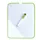 Whiteboard Desq 21.5x28cm + marker groen profiel