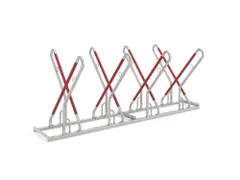 fietsenrek,L 2160mm,2x4instelplaatsen,gebruik tweezijdig