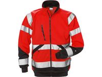 Werkjas 7426 SHV Rood/zwart, Maat EEL
