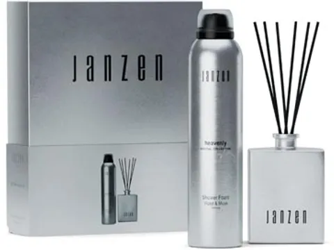 Janzen Giftset Heavenly S - Home & Body - geusstokjes en Doucheschuim