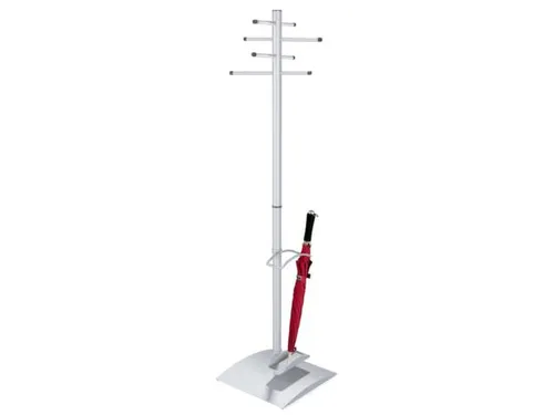 Designkapstok L/bxh 570X 1700Mm Parapluhouder Afdruipbakje Ral 9006