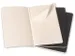 Schrift Moleskine 130x210mm blanco 160 pagina's 70gr zwart set à 3 st