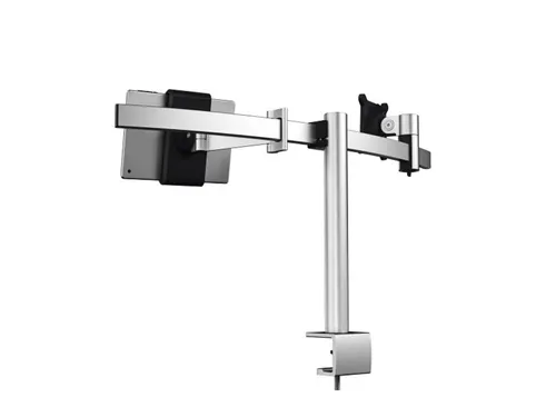Monitorarm Durable met klem voor 1 scherm en 1 tablet