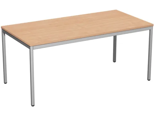 Bureau Hxbxd 720x1600x800mm Bladdecor Beuken Frame Ral9006