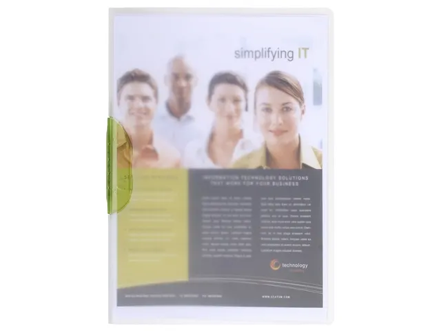 Presentatiemap Halfharde PP Clip Design A4 Assorti
