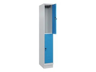 dubbeldekse locker,HxBxD 1950x300x500mm,1x2vak.,vak B 300mm - 2