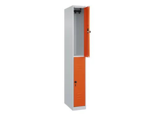 dubbeldekse locker,HxBxD 1850x250x500mm,1x2vak.,vak B 250mm