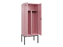 PBM-locker,HxBxD 2120x800x500mm,2vak,vak B 400mm,draaigrendel