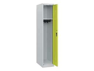 schoollocker,HxBxD 1630x300x500mm,1vak,vak B 300mm,cil.-slot,sokkel - 1