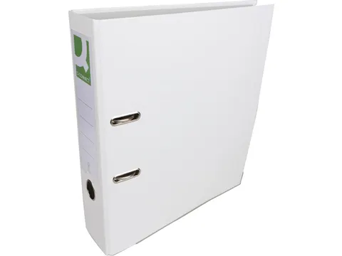 Classeur à levier A4 PP 80mm blanc