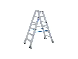 Verrijdbare Boktrap Aluminium L 1 54M 2X6Treden - 1